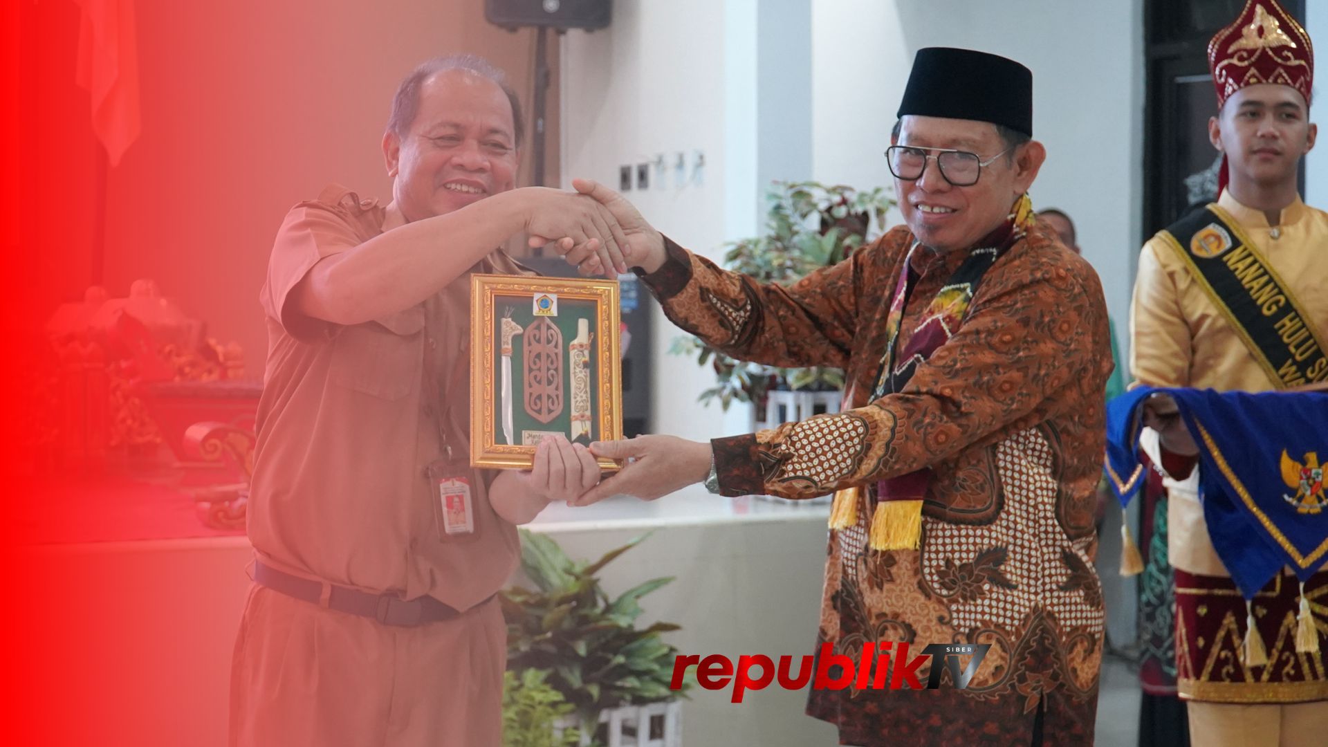 Pemkab HST Sambut Kunjungan Kerja PWRI Kutai Kartanegara
