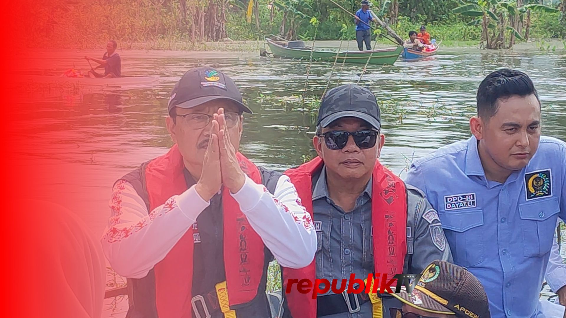 Penanganan Banjir Kabupaten Banjar, Gus Ipul Langsung Turun ke Lapangan