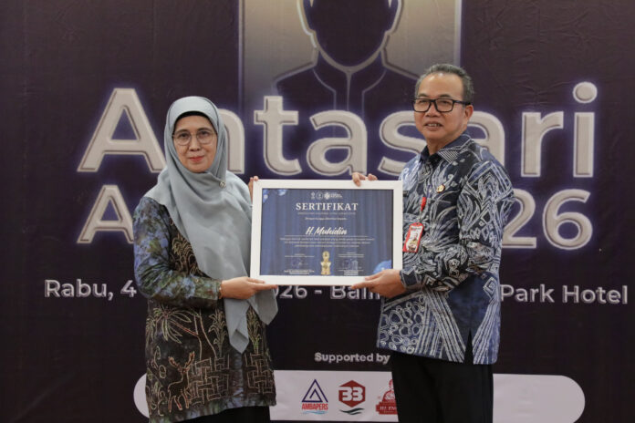 Antasari Award 2026: H. Muhidin Raih Penghargaan Kepala Daerah Visioner Pembangunan Berkelanjutan