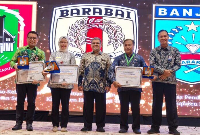 Pemprov Kalsel Borong Empat Penghargaan Pendidikan dari Kemendikdasmen