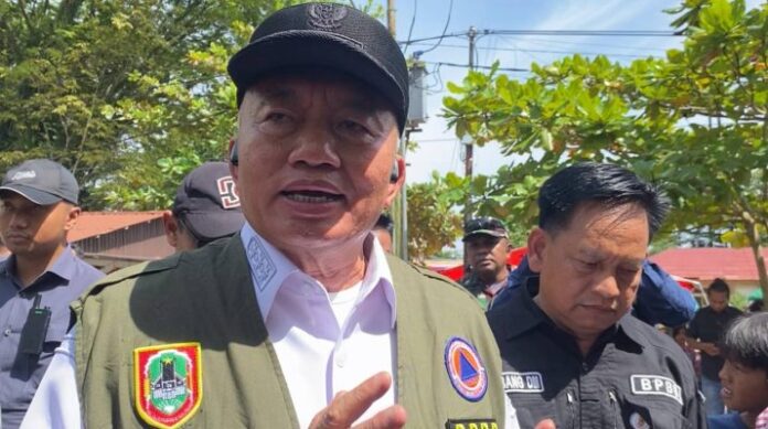 Banjir Masih Rendam Sungai Tabuk Pemerintah Provinsi Salurkan Bantuan dan Lakukan Pendataan