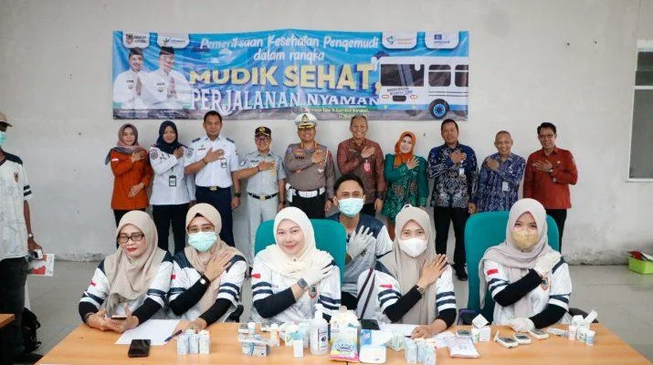 Pemprov Kalsel Gelar Pemeriksaan Kesehatan Sopir Angkutan Jelang Idulfitri