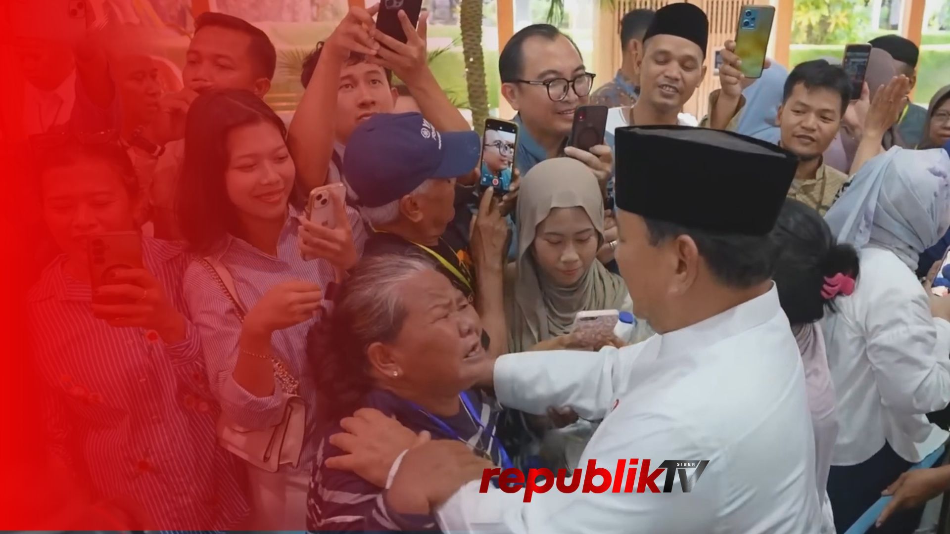Open House Lebaran di Istana, Prabowo Sambut Ribuan Warga dan Tokoh Nasional