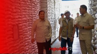 Presiden Sidak Gudang Bulog Pastikan Stok Beras Aman