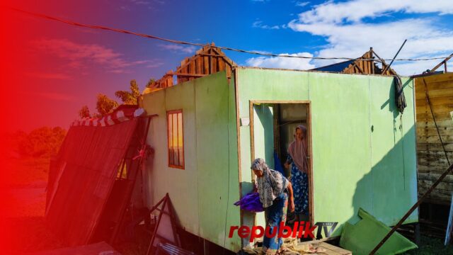 Puting Beliung Rusak Tujuh Rumah Warga