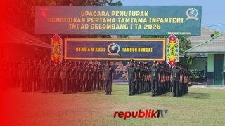 314 Prajurit Tamtama Lulus Pendidikan Dasar di Rindam XXII/Tambun Bungai