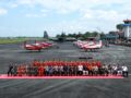 Atraksi Spektakuler Jupiter Aerobatic Team Hipnotis Ribuan Warga Banjarbaru