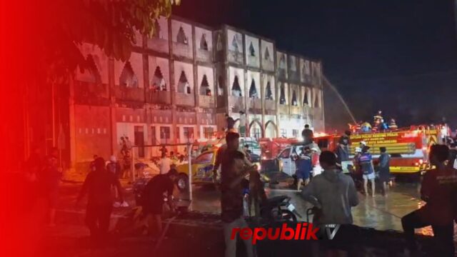 Kebakaran Ponpes Nurul Iman Ma’had Ba’abud, Empat Kamar Santri Hangus