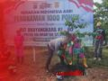 Hijaukan Banua, Polda Kalsel Gaungkan Gerakan 1000 Pohon di Hari Bhayangkara ke-80