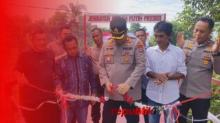 Dua Jembatan Merah-Putih Presesi Hadir di Guntung Manggis
