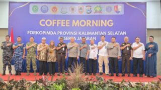 Forkopimda Kalsel Perkuat Sinergi, Pemprov Tegaskan Komitmen Jaga Stabilitas Daerah