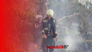 Musim Kemarau Mulai Berdampak, Kebakaran Lahan Kembali Melanda Cindai Alus