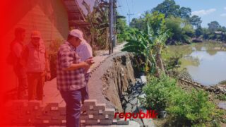 Jalan Baru Direhabilitasi Malah Longsor, PUPRP Siapkan Penanganan Permanen