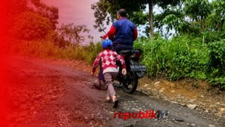 Jalan Penghubung Antardesa Rusak Parah, Warga Gomo Berjuang Demi Sekolah, Pelayanan, dan Hasil Pertanian