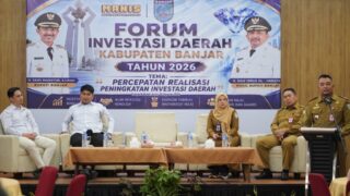 Investasi Kabupaten Banjar Tembus Surplus Rp1,6 Triliun
