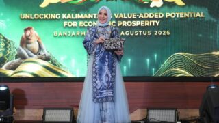 Pamor Borneo 2026, Fathul Jannah Tampil dengan Sasirangan