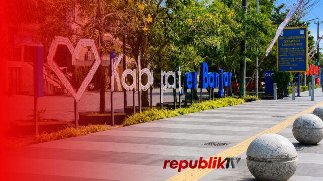 Tulisan Ikonik I❤Kabupaten Banjar Dirusak OTK, Satu Orang Diamankan Satpol PP