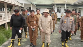 Karhutla Kepung RSJ Sambang Lihum, Gubernur Kalsel Siapkan Land Clearing 20 Hektare
