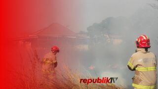 Karhutla di Indrasari Martapura Dekat Permukiman, Api Padam Setelah 30 Menit