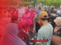 Warga Indrasari Antre Air Bersih, 10 Ribu Liter Disalurkan Polres Banjar